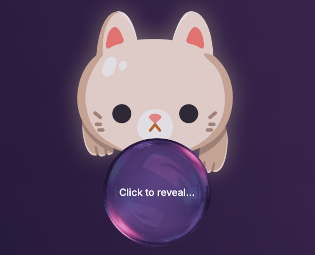 MysticMeow - Feline Fortune Telling - Farcaster Mini Apps
